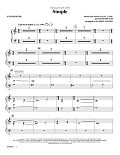 Simple (arr. Audrey Snyder) - Synthesizer