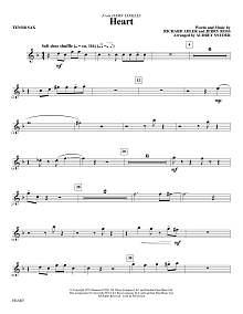 Heart - Bb Tenor Saxophone 