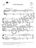 Little Playmates (Grade Initial, list A1, from the ABRSM Piano Syllabus 2023 & 2024)