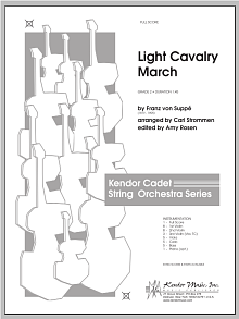 Light Cavalry March - Full Score 