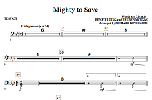 Mighty To Save - Timpani 