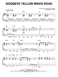 Goodbye Yellow Brick Road [Jazz version] (arr. Brent Edstrom)