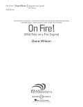 On Fire! (Wild Ride on a Fire Engine) - Conductor Score (Full Score)
