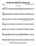 Christmas Album For Brass Trio - Part 3