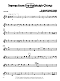 Themes From The Hallelujah Chorus (from Messiah) - 1st Violin