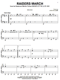 Raiders March (Piano Duet)