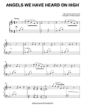 Angels We Have Heard On High (arr. Phillip Keveren)