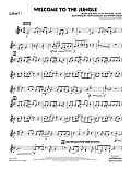 Welcome to the Jungle - Bb Clarinet 1