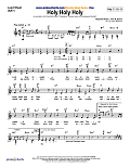 Holy Holy Holy - Orchestration
