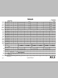 Thriller - Full Score