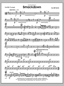 Smackdown - 2nd Bb Trumpet 