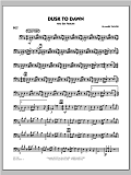 Dusk To Dawn (Solo Alto Sax Feature) - Bass