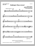 Hallelujah, What A Savior! - Alto Sax (sub. Horn)