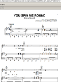 You Spin Me Round (Like A Record)