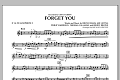 Forget You - Eb Alto Saxophone 2