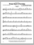 Three Bach Chorales - Alto Sax 1