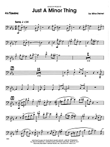 Just A Minor Thing - 4th Trombone 