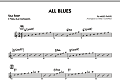 All Blues - C Solo Sheet