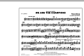 We Are The Champions - Bb Clarinet