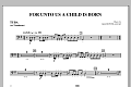 For Unto Us A Child Is Born - Tuba