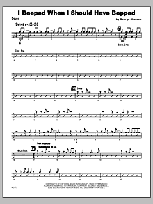 I Beeped When I Should Have Bopped - Drums 