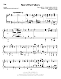 God of Our Fathers - Piano