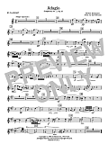 Adagio Symphony No. 2, Op. 61 - Eb Clarinet