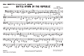 Battle Hymn Of The Republic - Basses