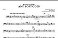 And So It Goes - Bass