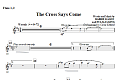 The Cross Says Come - Flute 1,2