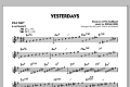 Yesterdays - Bb Solo Sheet