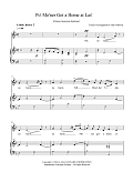 Po' Mo'ner Got a Home at Las' (D minor)