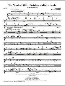 We Need a Little Christmas / Mister Santa - Flute 