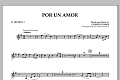 Por Un Amor - Bb Trumpet 1