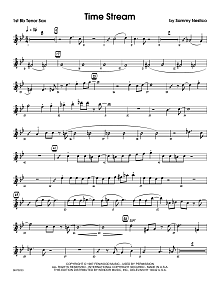Time Stream - 1st Tenor Saxophone 