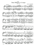 Sonata In A Major, Op. 120, 2nd mvt