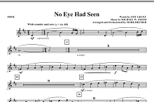 No Eye Had Seen - Oboe 