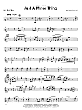 Just A Minor Thing - Bass Clarinet 1 & 2