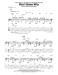 Don't Know Why (arr. Kent Nishimura)