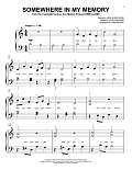 Somewhere In My Memory (from Home Alone) (arr. Phillip Keveren)