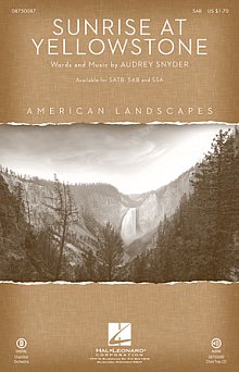 Sunrise At Yellowstone (from American Landscapes) 