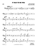 It Had to Be You (arr. Rick Stitzel) - Bass