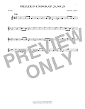 Prelude, Op. 28, No. 20