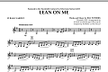 Lean On Me - Bb Bass Clarinet