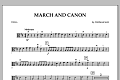 March and Canon - Viola