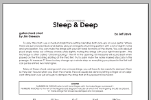 Steep & Deep - Guitar Chord Chart 