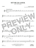 Set Me as a Seal (arr. Robert C. Cameron) - F Horn 1