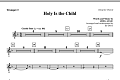 Holy Is The Child - Bb Trumpet 3