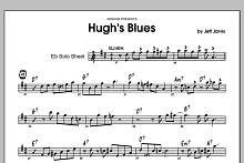 Hugh's Blues - Eb Solo Sheet 