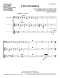 A Firm Foundation - Percussion 1-3